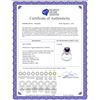 Image 2 : Genuine 3.41 ctw Amethyst & Diamond Ring 14KT White Gold - REF-75Z4N