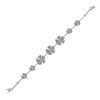 Image 1 : Natural 1.68 CTW Diamond & Bracelet 14K White Gold - REF-179K3R