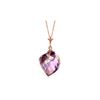 Image 1 : Genuine 10.75 ctw Amethyst Necklace 14KT Rose Gold - REF-25Y4F
