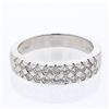Image 1 : Natural 0.61 CTW Diamond Ring Platinum - REF-137T7X