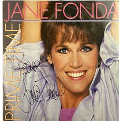 Signed Jane Fonda Prime Time Workout Vinyl