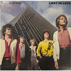 Signed Air Supply Lost in Love Vinyl