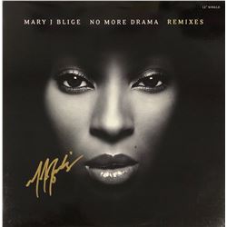 Signed Mary J Blige No More Drama Vinyl