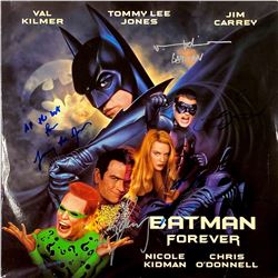 Signed Batman Forever Val Kilmer LD