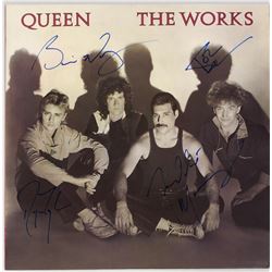 Roger Taylor Autograph Signed Queen The Works Vinyl