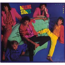 Mick Jagger Autograph Signed Rolling Stones Dirty Work Vinyl