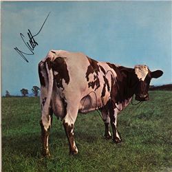 Roger Waters Autograph Signed Pink Floyd Atom Hearat Mother Vinyl