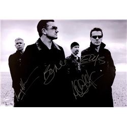 U2 Autograph Signed Poster