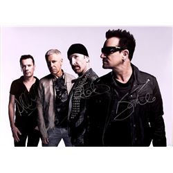 U2 Autograph Signed Poster