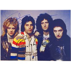 Queen Photo Autograph Signed