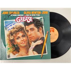 Autograph Signed Grease Vinyl