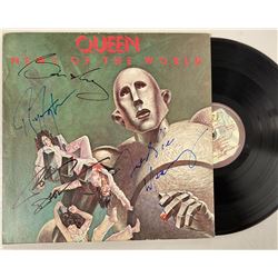 Autograph Signed Queen News of the World Vinyl