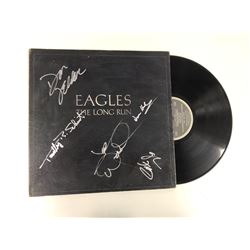 Autograph Signed Eagles Long Run Vinyl