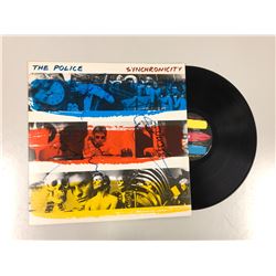 Autograph Signed Police Synchronicity Vinyl