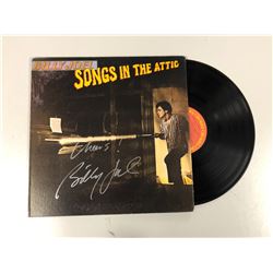 Autograph Signed Billy Joel Songs in the Attic Vinyl