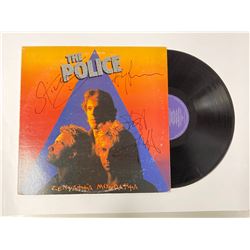 Autograph Signed Police zenyatta mondatta Vinyl