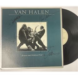 Autograph Signed Van Halen Women Children First Vinyl