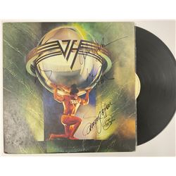 Autograph Signed Van Halen Vinyl