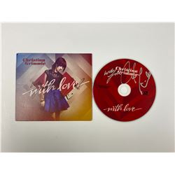 Autograph Signed Christina Grimmie With Love CD