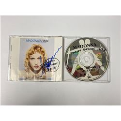 Autograph Signed Rain Madonna Single