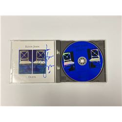 Autograph Signed Elton John Duets CD