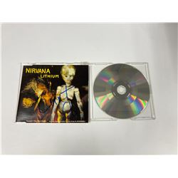 Autograph Signed Nirvana Lithium CD