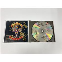 Autograph Signed Guns N Roses Appetite For Destruction Cd