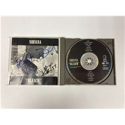 Autograph Signed Nirvana Bleach CD