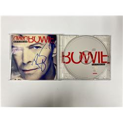 Autograph Signed David Bowie Black Tie CD