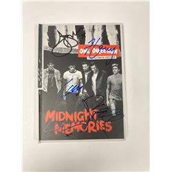 Autograph Signed One Direction Midnight Memories CD