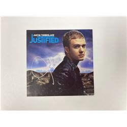 Autograph Signed Justin Timberlake CD Card