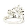 Image 3 : 0.63 ctw Diamond Ring - 18KT White Gold