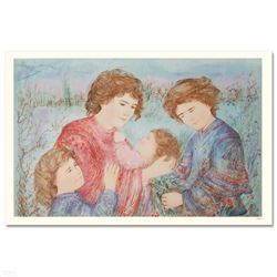 "Early Spring" Limited Edition Serigraph by Edna Hibel (1917-2014), Numbered and