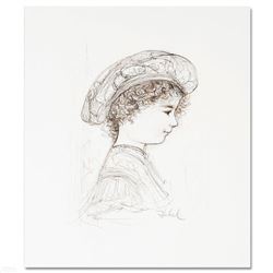 "Ove" Limited Edition Lithograph by Edna Hibel (1917-2014), Numbered and Hand Si