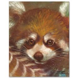 "Red" Limited Edition Giclee on Canvas by Stephen Fishwick, Numbered and Signed.