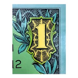 Steve Kaufman (1960-2010), "Top of a Dollar" Hand Signed and Numbered Limited Ed