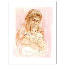 "Gina and Child" Limited Edition Lithograph by Edna Hibel (1917-2014), Numbered
