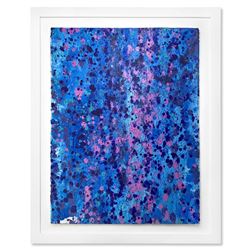 Wyland, "Untitled" Framed Original Watercolor Painting Hand Signed with Letter o