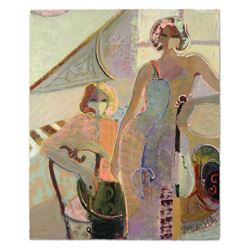 Sabzi - "Sweet Memories" Limited Edition Hand Embellished Serigraph, Numbered an