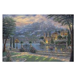 Robert Finale, "Villa Balbianello" Hand Signed, Artist Embellished Limited Editi