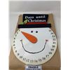 Image 3 : Snowman Countdown to Christmas Calendar Decor