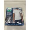 Image 1 : Mens White Crew Neck T-Shirts-4pk (XL)