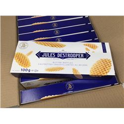 Case of Jules Destrooper Butter Waffles (12 x 100g)