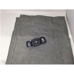 Shower Curtain and Hooks