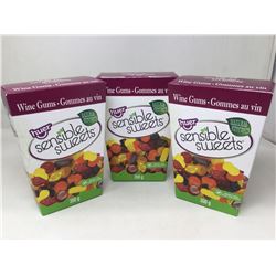 Huer Sensible Sweets Wine Gums (3 x 350g)