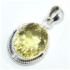 Image 3 : Silver Lemon(11.7ct) Pendant (~weight 6.1g), Suggested Retail Value $200
