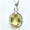 Image 4 : Silver Lemon(11.7ct) Pendant (~weight 6.1g), Suggested Retail Value $200