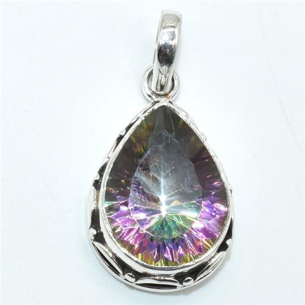 Silver Mystic(8.1ct) Pendant (~weight 4.1g), Suggested Retail Value $150