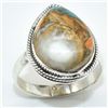 Image 2 : Silver Oster Muhave Turquoise(7.2ct) Ring (~weight 4.55g), Suggested Retail Value $150