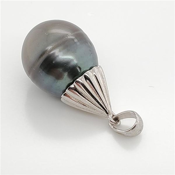 Silver Tahitian Pearl (13-15Mm) Pendant (Estimated Selling Price from $60 to $120)